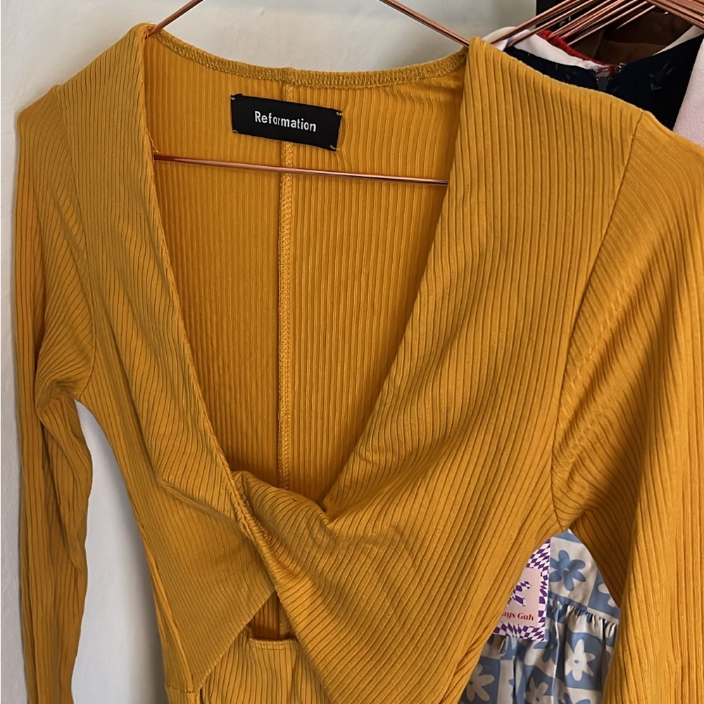 Reformation Knit midi dress